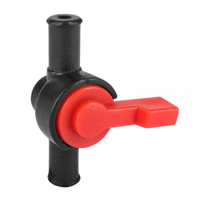 TNT Fuel tap, Universal, Ø 8mm / Ø 8mm, Plastic