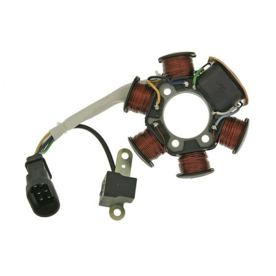Stator, Aprilia 50cc 2-T (Piaggio) / Gilera- / Piaggio 50cc 2-T 99-