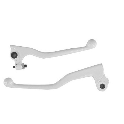 TNT Lever set, White, Yamaha DT 50 R, SM, Yamaha DT 50 X