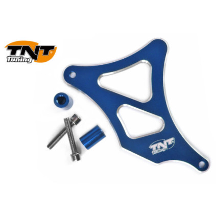 TNT Frontsprocket cover, Aluminium, Blue, AM6