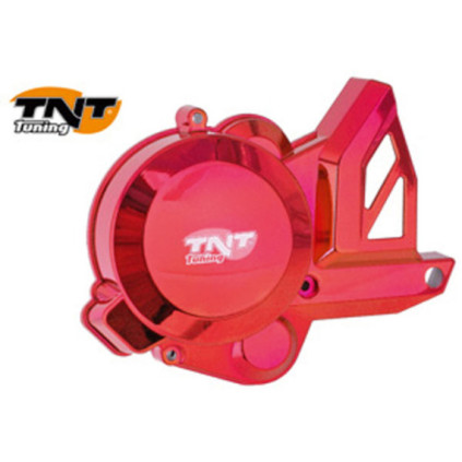 TNT Flywheel cover, Red, Derbi Senda 06- / Aprilia RX,SX 06- / Gilera SMT 06-