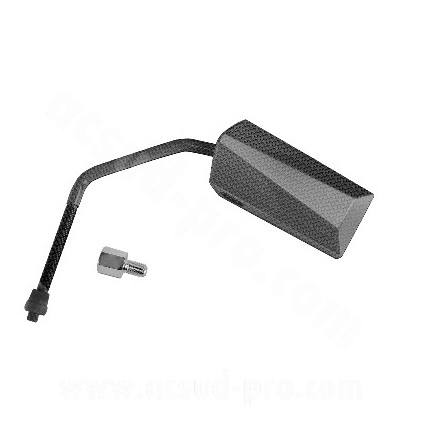 TNT Mirror, F-11 EVO, Matte Carbon-style, Right / Left, M8 right (M8 left)