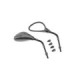 TNT Mirror, MAC 3, Crabon-style, Pair, M8 right (M8 le./M10 ri./M10 le.)