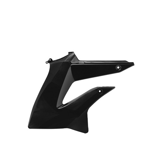 Radiator cover, Left, Black, Derbi Senda DRD X-Treme 11-17, Gilera RCR,SMT 11-17