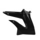Radiator cover, Right, Black, Derbi Senda DRD X-Treme 11-17, Gilera RCR,SMT 11-