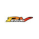 Tec-X Deco kit, White/Orange, Suzuki PV50