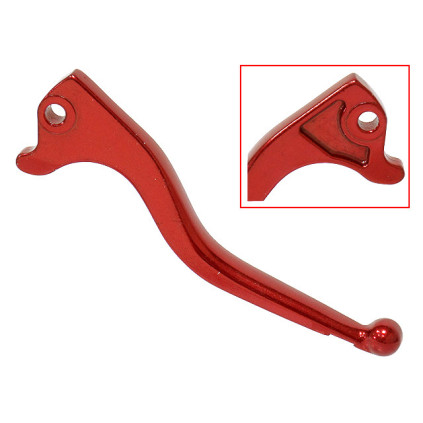 Tec-X Brake lever, Red, Aprilia RX,SX 11- / Derbi Senda 11- / Gilera RCR,SMT 11-