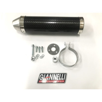 Giannelli Enduro 2T Silencer, Carbon (E-app.), Aprilia 06- / Derbi 09-