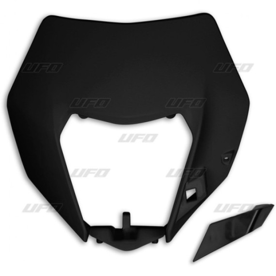 UFO Plastic for headlight KTM EXC-F 250-450 14-16 Black 001