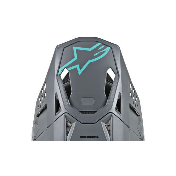 Alpinestars Visor S-M8 - RADIUM Cool Grey Teal