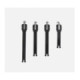 Leatt Strap kit 4,5/ 5.5 FlexLock 4-ocs Blk
