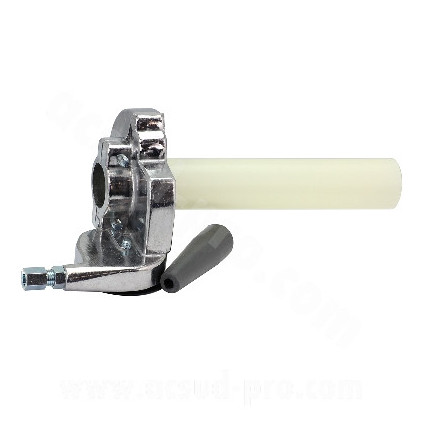 TNT Twist grip, Universal, Qucik-action. Shiny aluminium