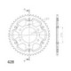 Supersprox Stealth Rear sprocket Gold 