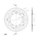 Supersprox Stealth Rear sprocket Black 