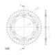 Supersprox Stealth Rear sprocket Black 