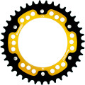 Supersprox Stealth Rear sprocket Gold 