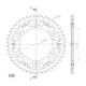 Supersprox Stealth Rear sprocket Black 