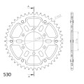 Supersprox Stealth Rear sprocket Silver