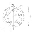 Supersprox Stealth Rear sprocket Gold 
