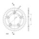 Supersprox Stealth Rear sprocket Black 