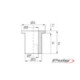Puig M6 Wellnuts (25 Unit) 15 X 7 X 1,5 X 13,5 X 15 X 12,5