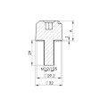 Puig Short Bar End Aluminum Suzuki Gsx-R1000 16'