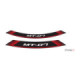 Puig Kit 8 Rim Strips Mt-07 C/Red