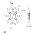 Supersprox Front Sprocket 1447-14.2