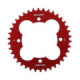 Supersprox Rear Sprocket Alu RAL-1350:38 Red