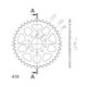 Supersprox Rear Sprocket Alu RAL-451:40 Black