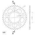 Supersprox Rear Sprocket Alu RAL-703:42 Black