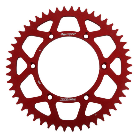 Supersprox Rear Sprocket Alu RAL-808:50 Red