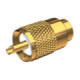 Shakespeare PL259 connector with UG176 adapter & DooDad® for RG8X cable
