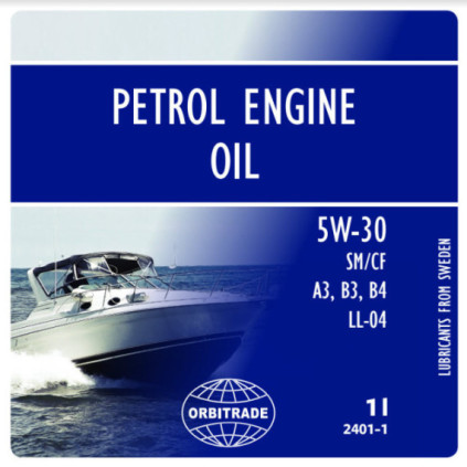 Orbitrade, Engine oil 5w-30, 210L