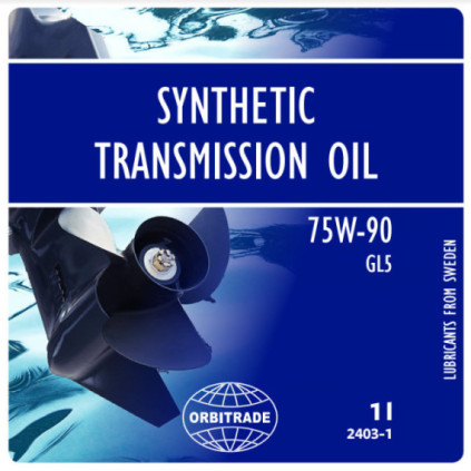 Orbitrade, Gearcase oil synthetic 75w90, 210L