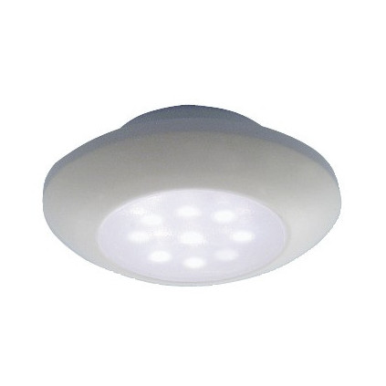 Osculati watertight white ceiling light, white LED light