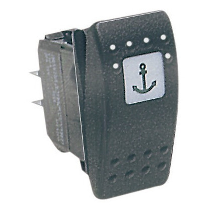 Carling ON-OFF toggle sw., red