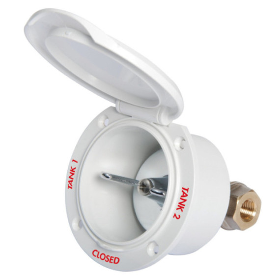 "Classic Evo 3-way fuel tap 1/4"""
