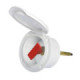 ClassicEvo white ABS compart w/FUEL STOP wording