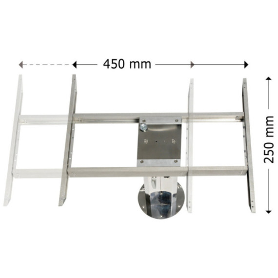 Osculati Bi-directional shifter for table legs