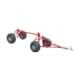 Ultratec Logging trailer + rear trailer (incl. 3 pcs choker chains)
