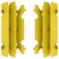 Polisport radiator louvers Suzuki RM125(01-08) RM250(96-06) Yellow rm01 (10)