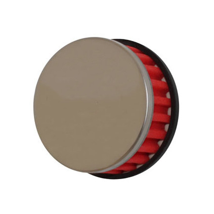 Air filter, R-Box, Red, Connection Ø 28/35mm, (Ø 85mm l. 39mm)