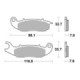 Sbs Brakepads Sintered Offroad