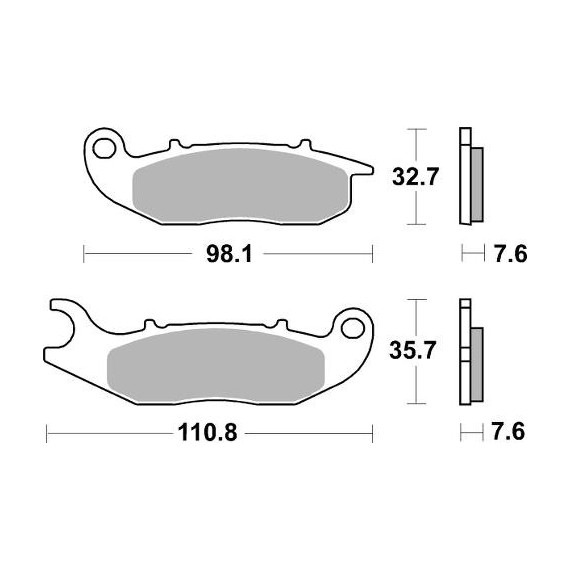 Sbs Brakepads Sintered Offroad