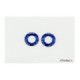 Puig set of blue aluminium rings for PHB swing protector