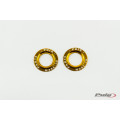Puig set of gold aluminium rings for PHB swing protector
