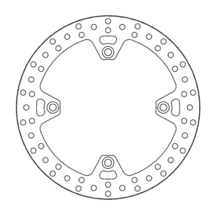 Moto-Master Halo Brakedisc front Honda: XRV750, Africa Twin