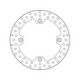 Moto-Master Halo Brakedisc front Honda: NX 650 Dominator, XLV 650/700 Transalp