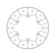 Moto-Master Halo Brakedisc rear Yamaha: YZ, WR, TT